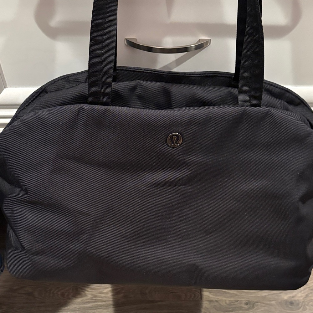 lululemon athletica Black Duffel Tote